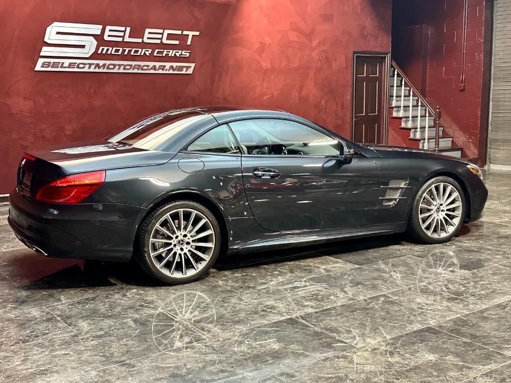 used 2018 Mercedes-Benz SL 550 car, priced at $55,895
