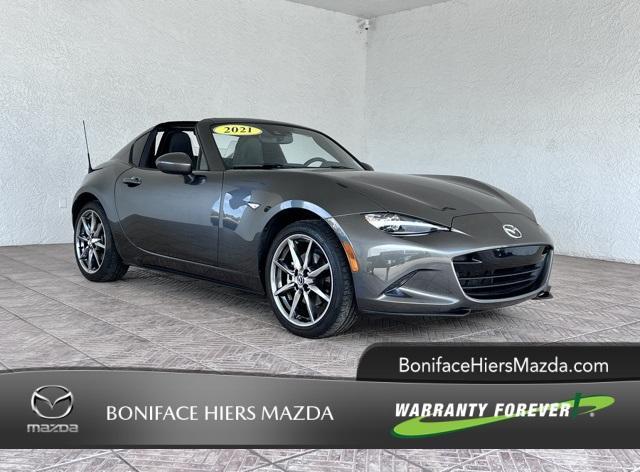 used 2021 Mazda MX-5 Miata car, priced at $29,671