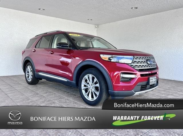used 2021 Ford Explorer car, priced at $29,974