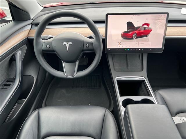 used 2022 Tesla Model 3 car, priced at $29,392