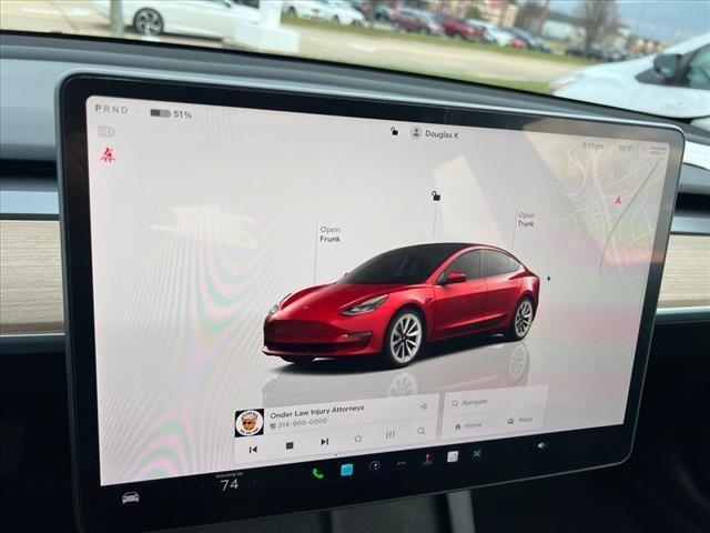 used 2022 Tesla Model 3 car, priced at $29,392