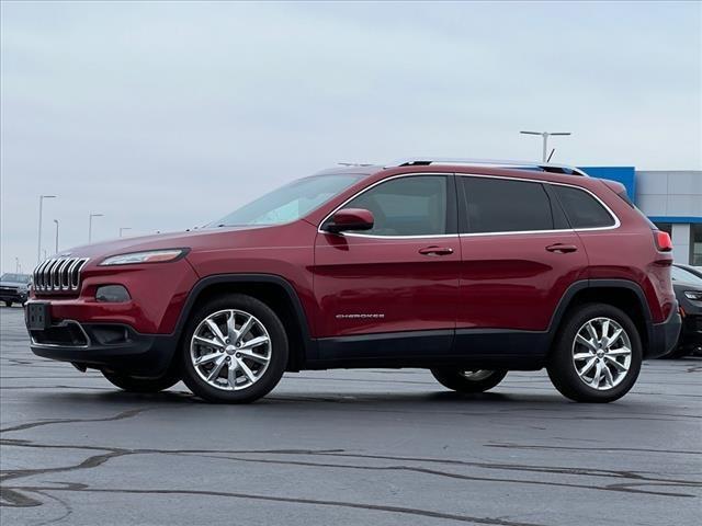 used 2015 Jeep Cherokee car, priced at $14,457