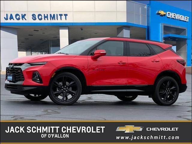 used 2022 Chevrolet Blazer car, priced at $35,297