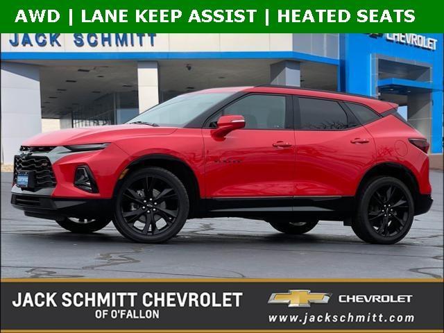 used 2022 Chevrolet Blazer car, priced at $33,553