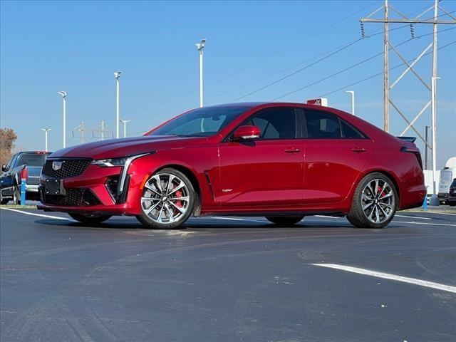 used 2023 Cadillac CT4-V car, priced at $58,997