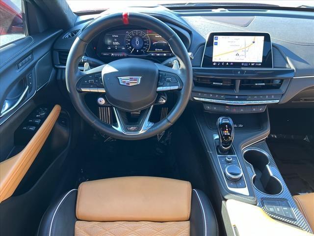 used 2023 Cadillac CT4-V car, priced at $58,997