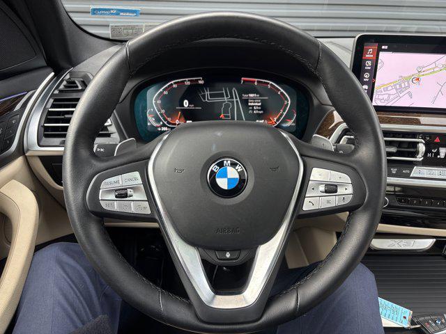 used 2022 BMW X3 car, priced at $34,410
