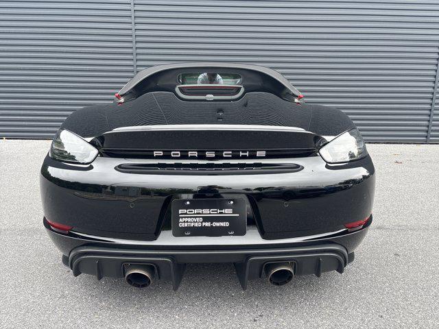 used 2025 Porsche 718 Spyder car, priced at $219,995