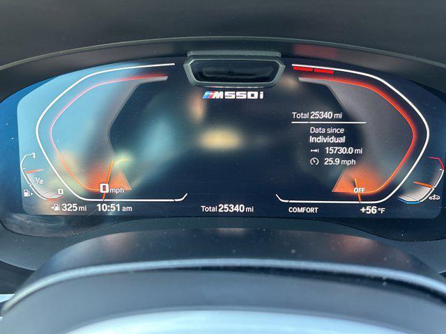 used 2023 BMW M550 car, priced at $61,081