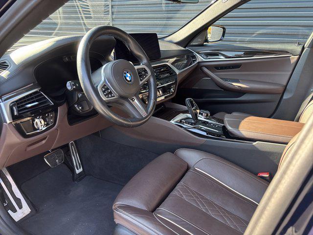 used 2023 BMW M550 car, priced at $61,081