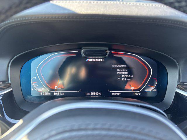 used 2023 BMW M550 car, priced at $61,081