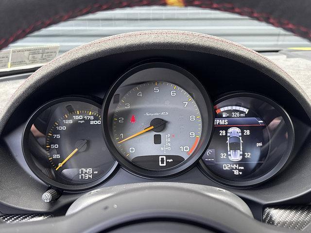 used 2025 Porsche 718 Spyder car, priced at $223,718