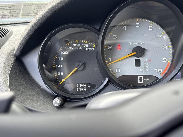 used 2025 Porsche 718 Spyder car, priced at $223,718