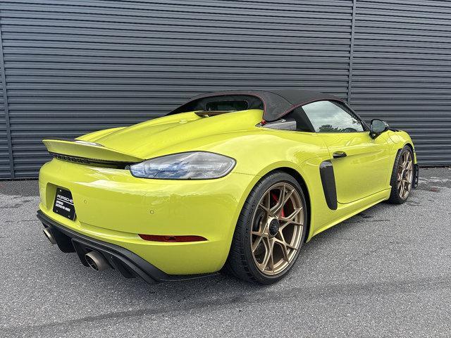 used 2025 Porsche 718 Spyder car, priced at $223,718