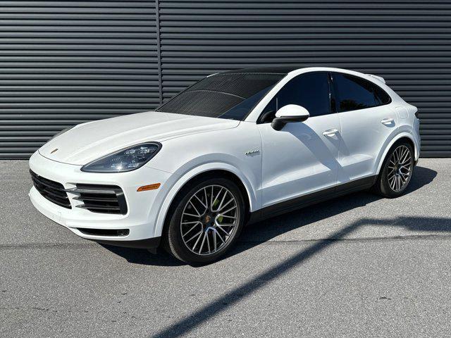 used 2021 Porsche Cayenne E-Hybrid car, priced at $66,092