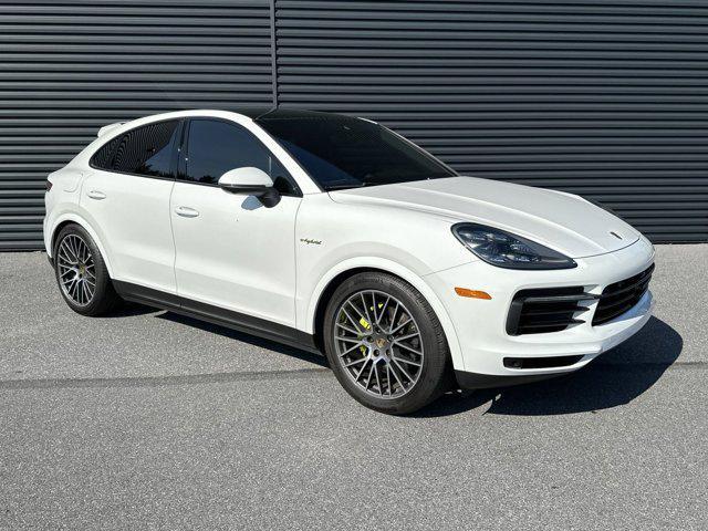 used 2021 Porsche Cayenne E-Hybrid car, priced at $66,092