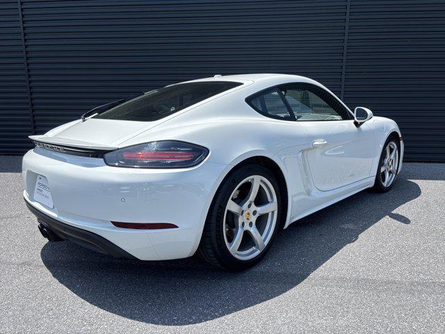 used 2017 Porsche 718 Cayman car, priced at $39,600