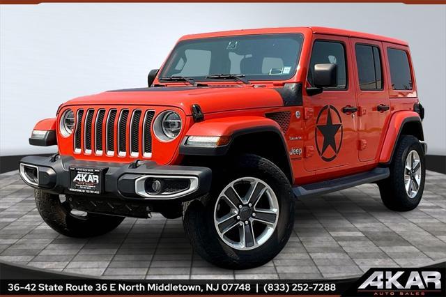used 2020 Jeep Wrangler Unlimited car, priced at $31,995