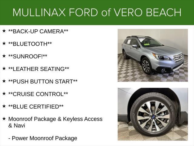 used 2016 Subaru Outback car, priced at $17,000