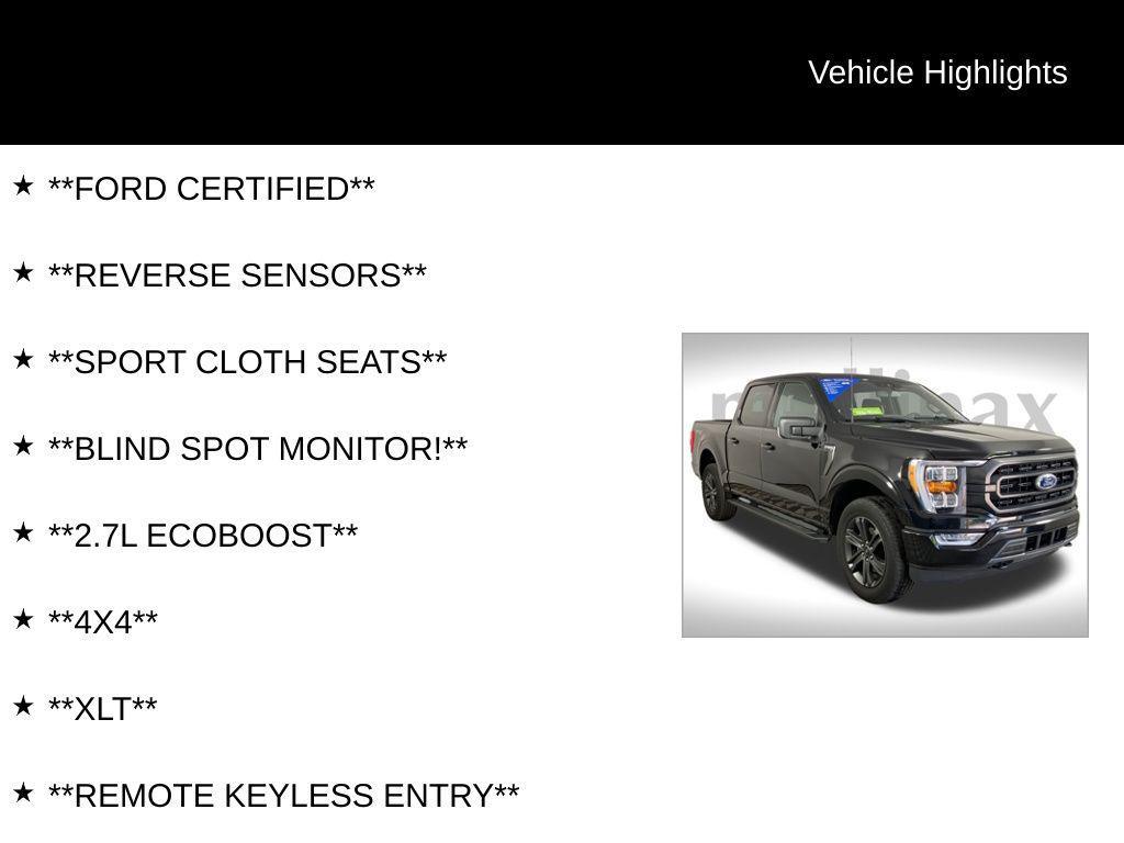 used 2023 Ford F-150 car, priced at $45,500