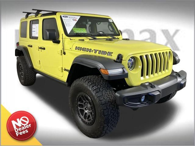 used 2022 Jeep Wrangler Unlimited car, priced at $40,000