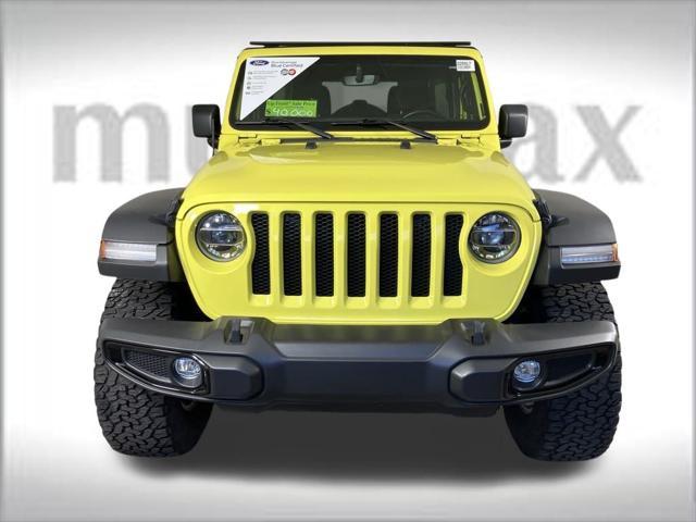 used 2022 Jeep Wrangler Unlimited car, priced at $40,000