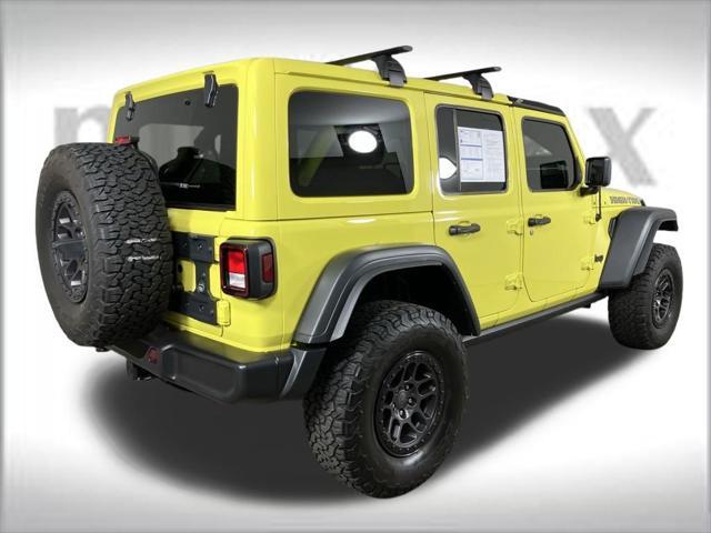 used 2022 Jeep Wrangler Unlimited car, priced at $40,000