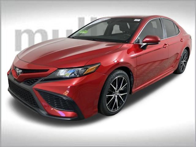 used 2021 Toyota Camry car, priced at $21,500