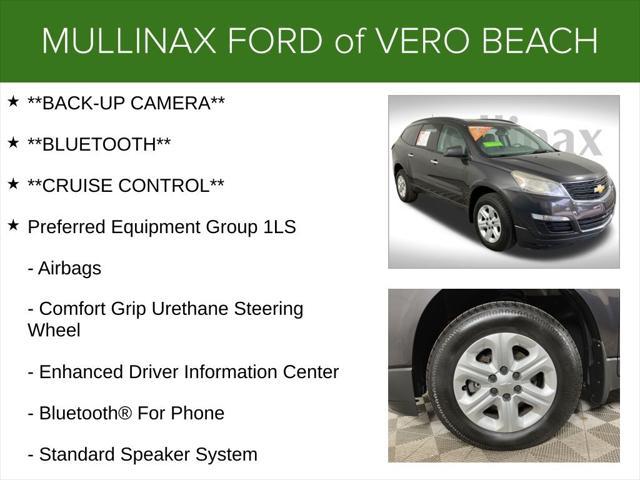 used 2016 Chevrolet Traverse car, priced at $7,500
