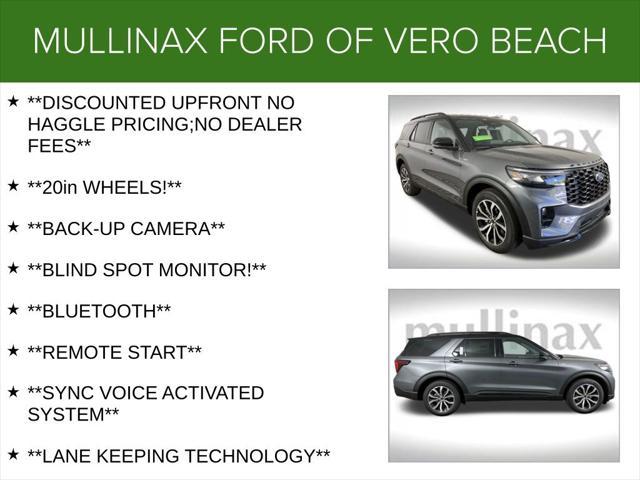 new 2025 Ford Explorer car, priced at $48,821
