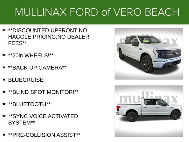 new 2025 Ford F-150 Lightning car, priced at $57,219