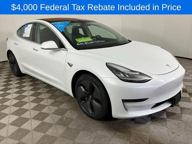 used 2018 Tesla Model 3 car, priced at $21,000