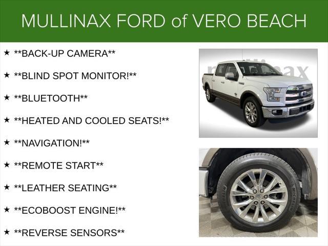 used 2015 Ford F-150 car, priced at $24,500