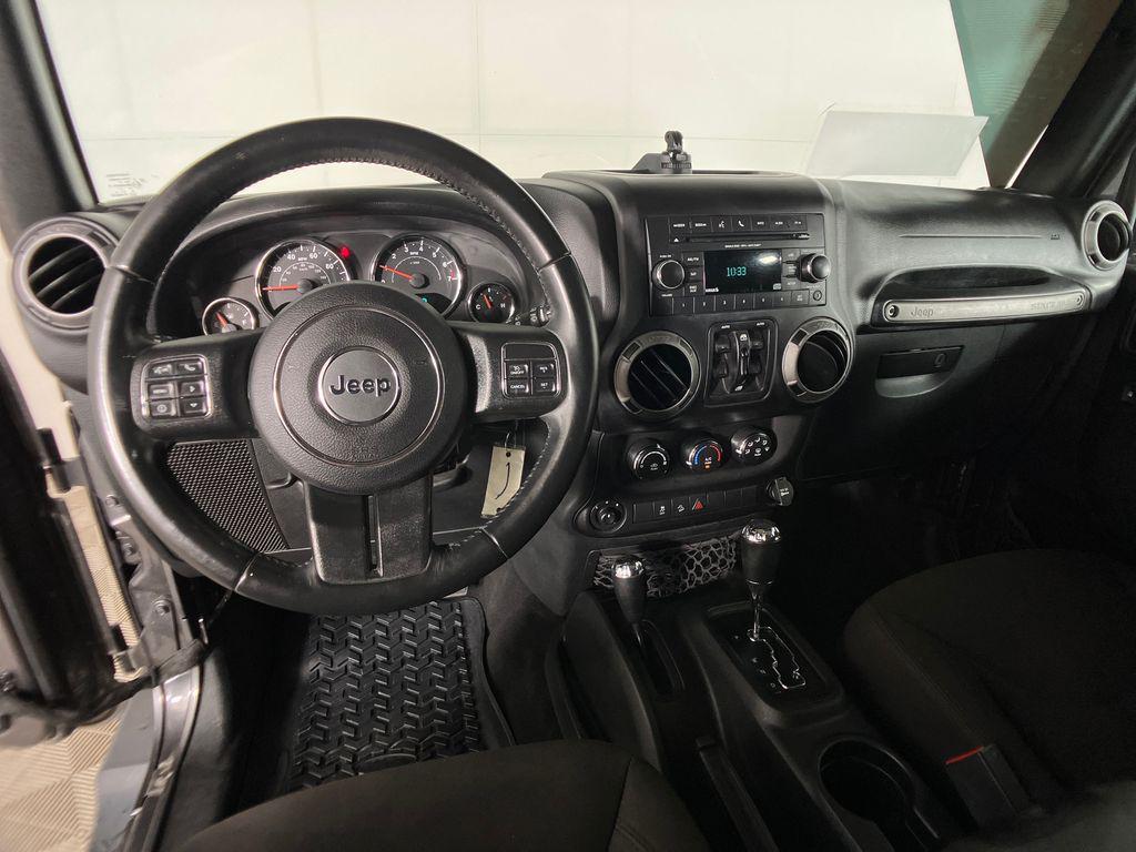 used 2017 Jeep Wrangler Unlimited car, priced at $15,600