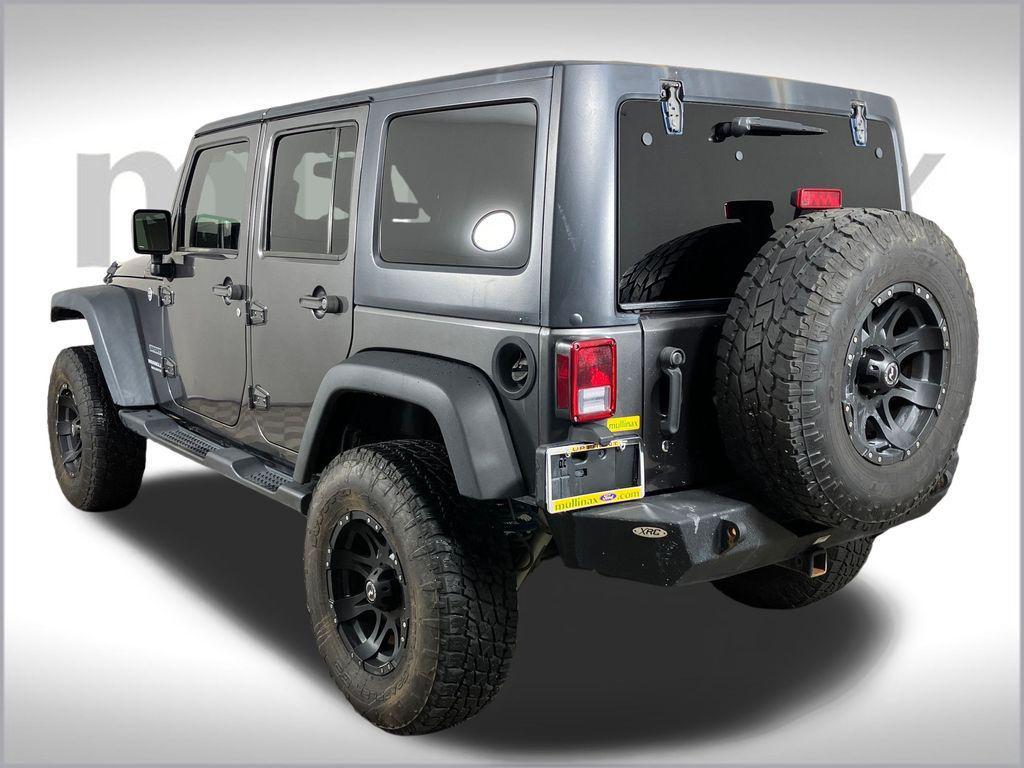 used 2017 Jeep Wrangler Unlimited car, priced at $15,600