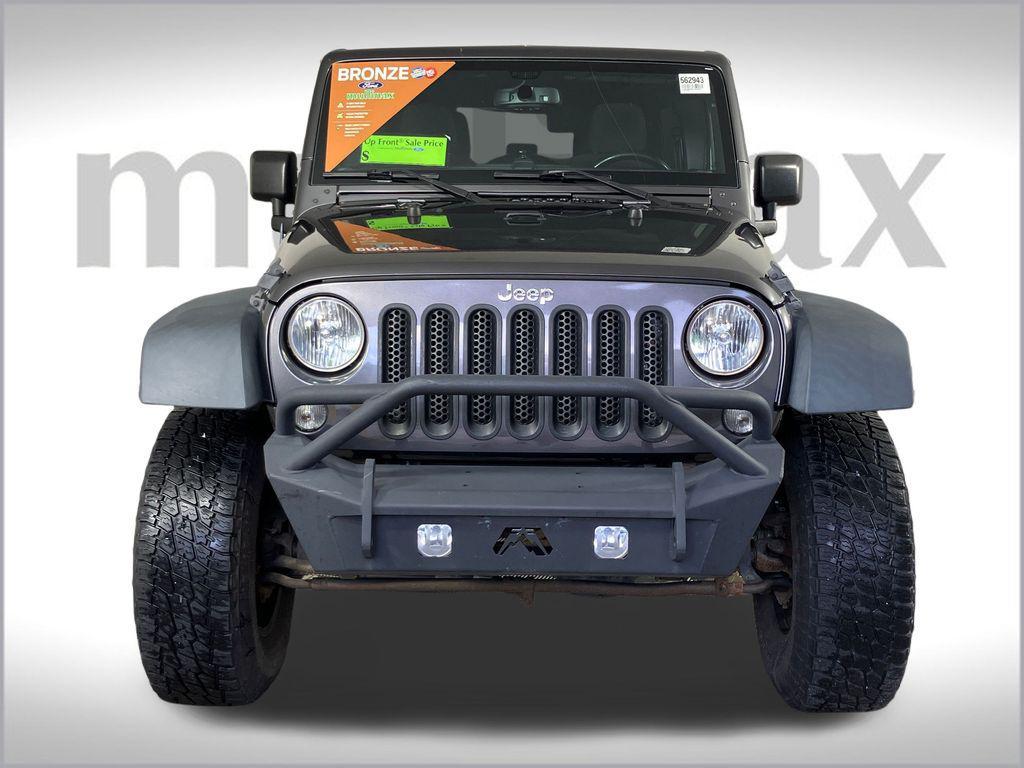 used 2017 Jeep Wrangler Unlimited car, priced at $15,600