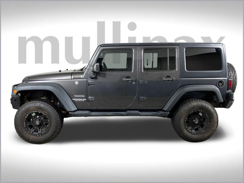 used 2017 Jeep Wrangler Unlimited car, priced at $15,600