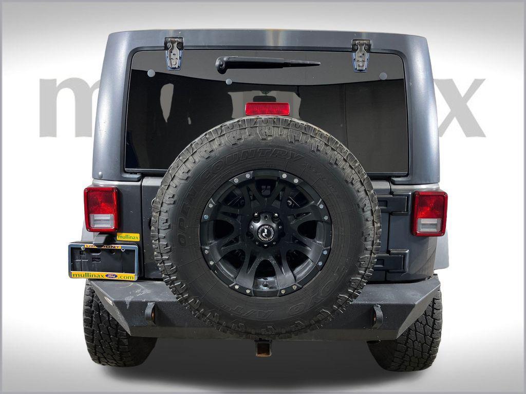 used 2017 Jeep Wrangler Unlimited car, priced at $15,600