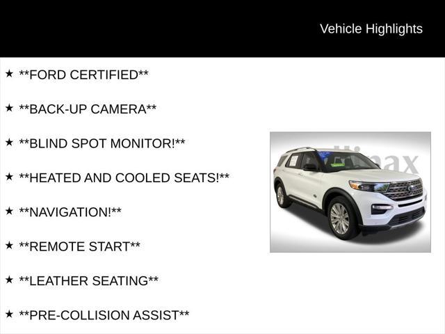 used 2023 Ford Explorer car, priced at $39,900