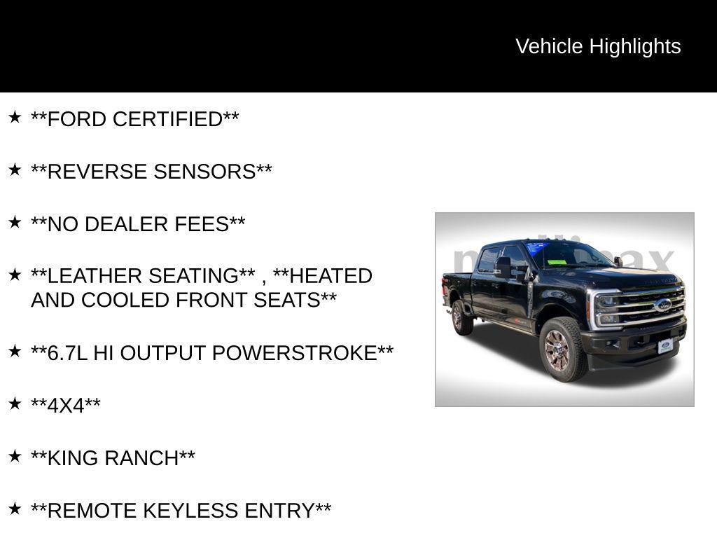 used 2024 Ford F-350 car, priced at $83,901
