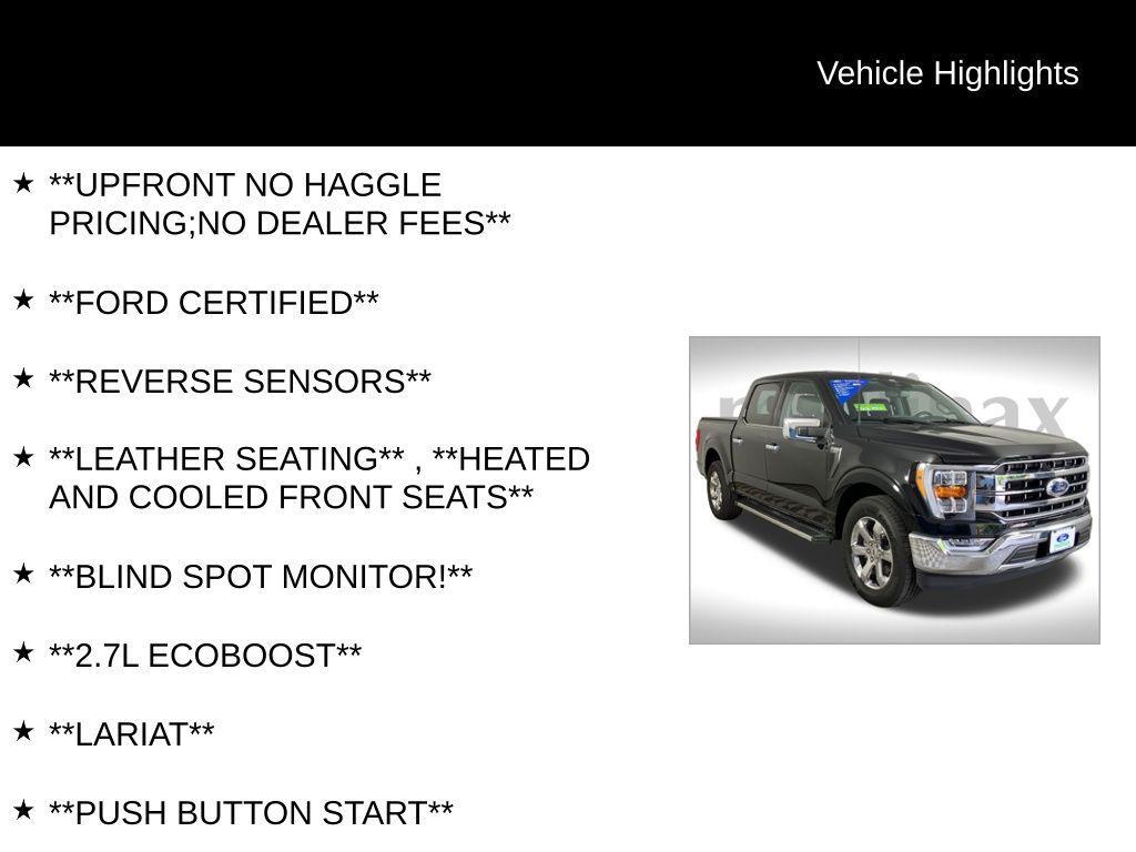 used 2023 Ford F-150 car, priced at $45,750