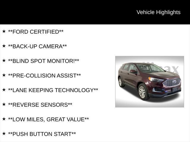 used 2023 Ford Edge car, priced at $22,500