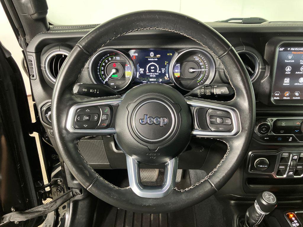 used 2021 Jeep Wrangler Unlimited 4xe car, priced at $31,901