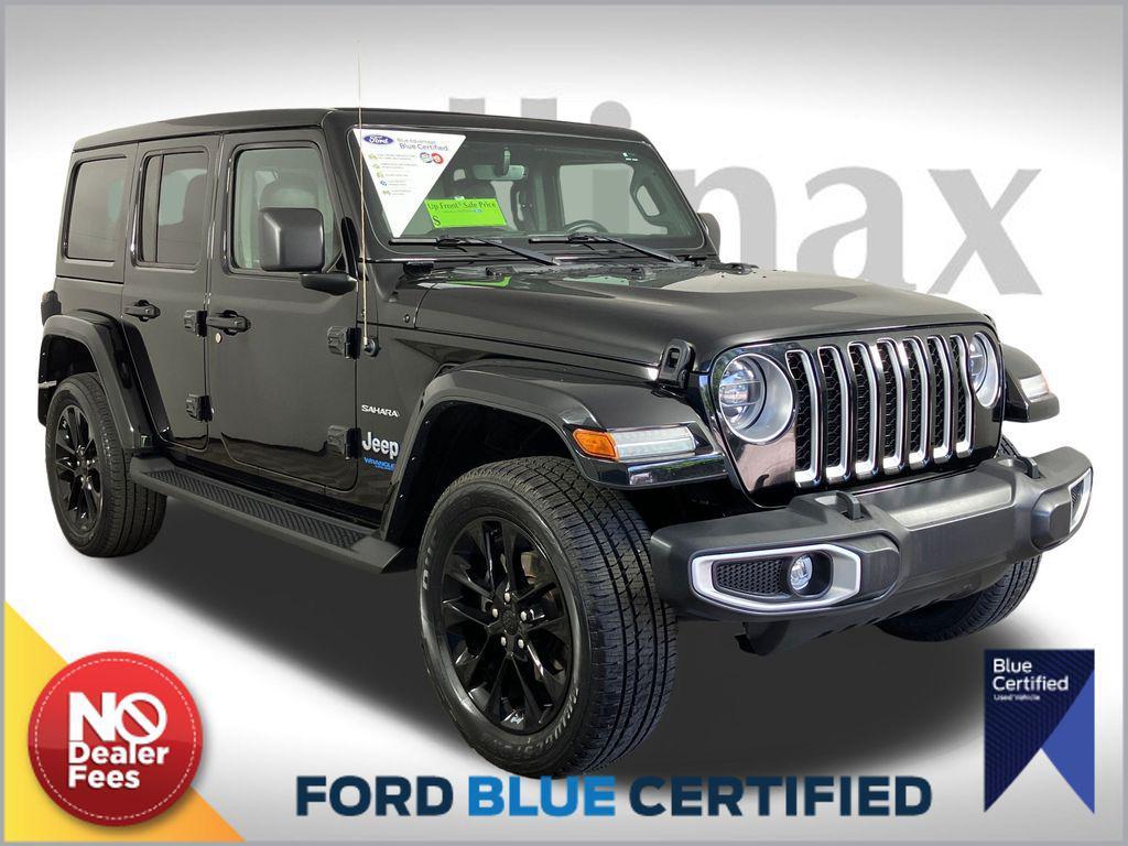 used 2021 Jeep Wrangler Unlimited 4xe car, priced at $31,901