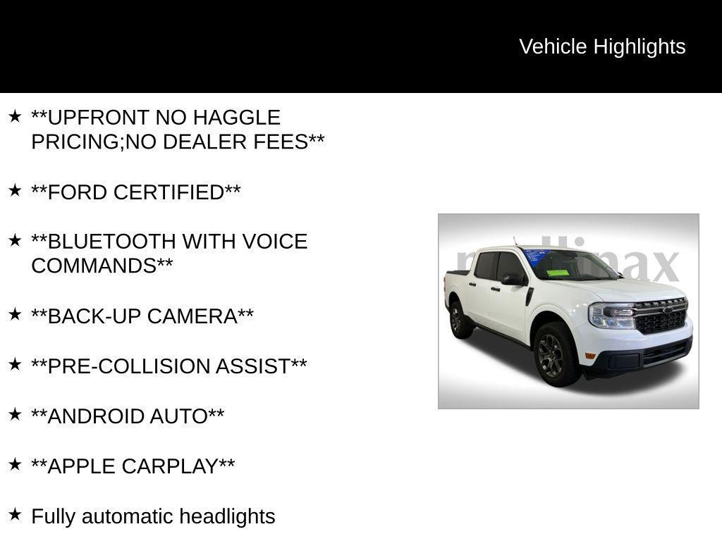 used 2022 Ford Maverick car, priced at $23,000