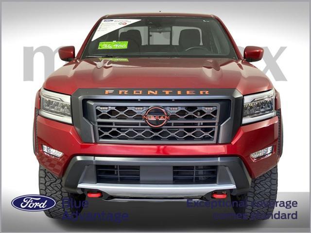 used 2022 Nissan Frontier car, priced at $36,900