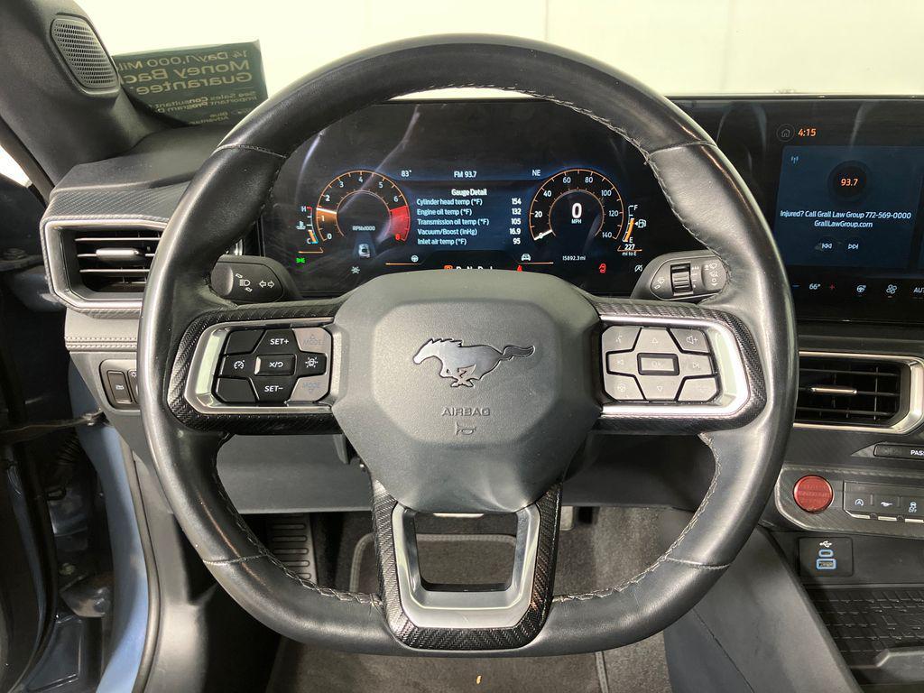 used 2024 Ford Mustang car, priced at $32,250
