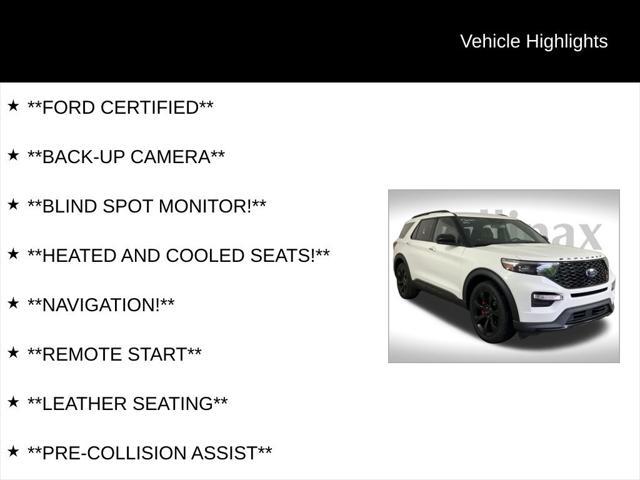 used 2022 Ford Explorer car, priced at $36,900
