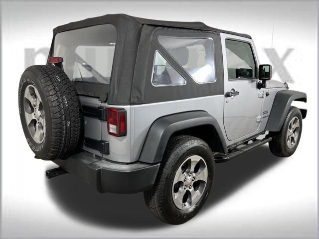 used 2017 Jeep Wrangler car, priced at $21,000