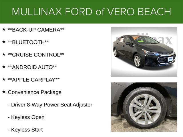 used 2019 Chevrolet Cruze car, priced at $10,500